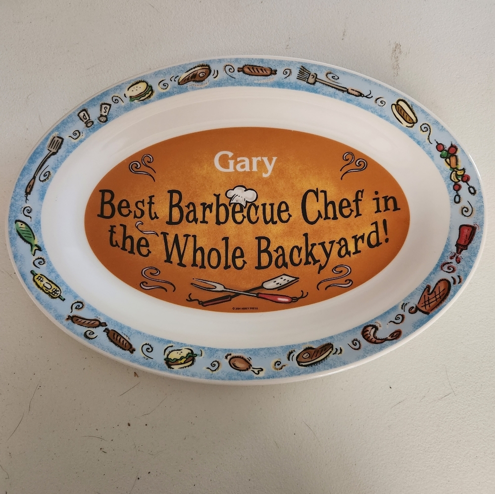 Abbey Press Platter "Gary"